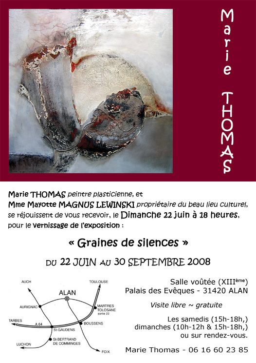 Exposition � Alan du 22 juin au 30 septembre 2008